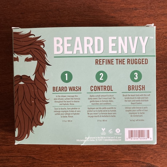 Billy Jealousy Beard Envy Trio Beard Care Set - Picture 2 of 3